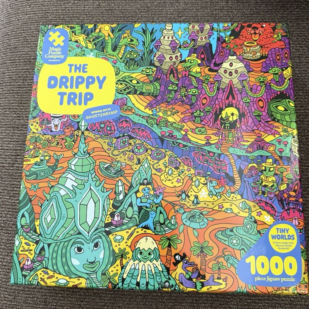 The Drippy Trip 1000 Piece Jigsaw Puzzle - Magic Puzzle Company - New
